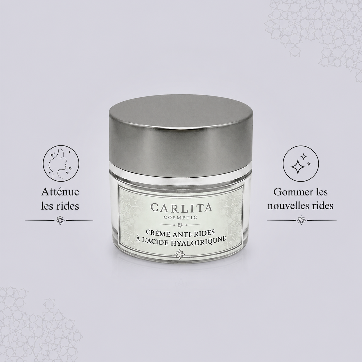 Crème Anti-Rides à l'Acide Hyaluronique 100ml