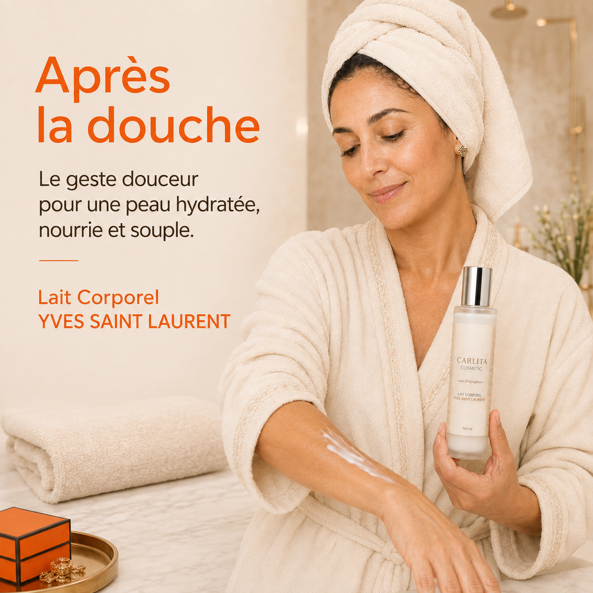 Coffret Lait Corporel Yves Saint Laurent 2 achetes + 1 Cadeau