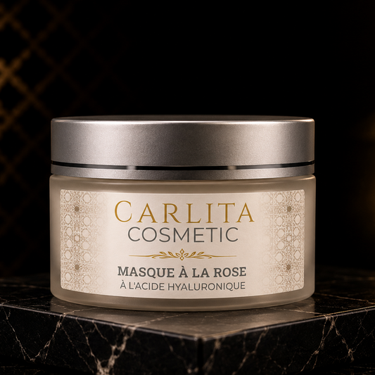 Masque à la rose enrichi à l'acide Hyaluronique 50ml